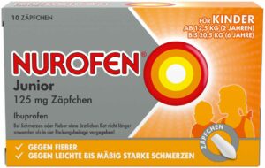 Nurofen Junior 125 mg 10 Zäpfchen