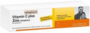 Vitamin C plus Zink-ratiopharm 20 Brausetabletten