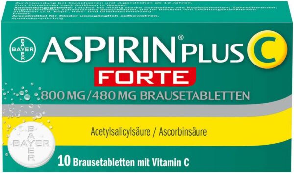 Aspirin Plus C forte 10 Brausetabletten