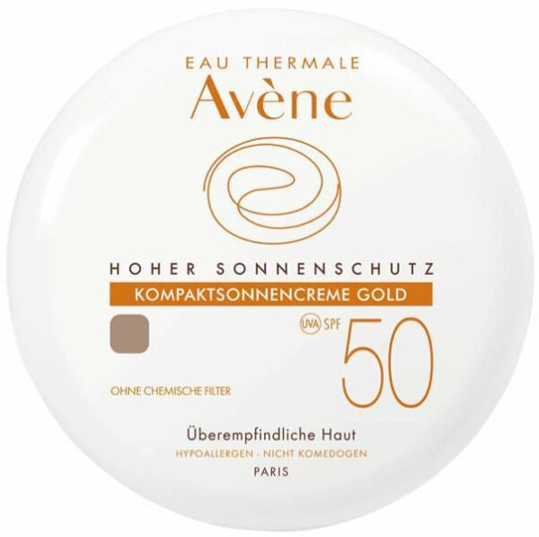 Avene Kompaktsonnencreme SPF 50 Gold 10 g Creme