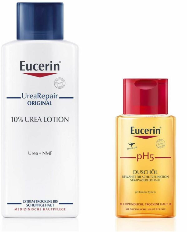 Eucerin UreaRepair Original 10 % 250 ml Lotion + gratis pH 5 Duschöl 100 ml