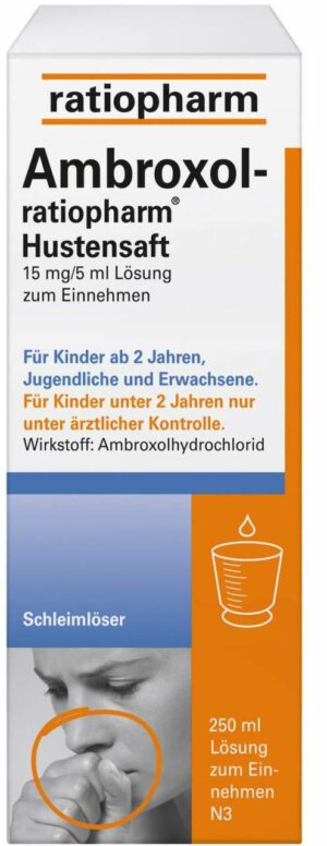 Ambroxol-ratiopharm 250 ml Hustensaft