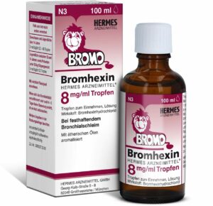 Bromhexin Hermes 8 mg pro ml 100 ml Tropfen
