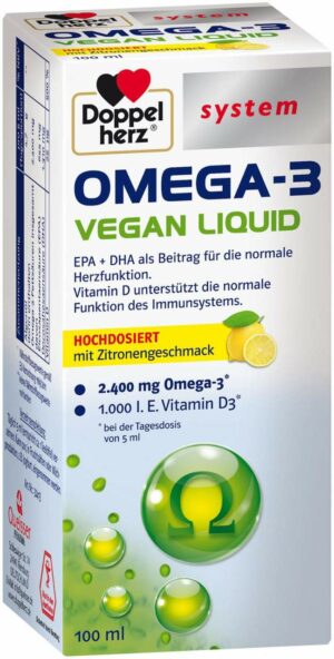 Doppelherz Omega-3 Vegan Liquid System 100 ml