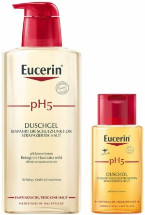 Eucerin pH5 Duschgel 400 ml + gratis pH5 Duschöl 100 ml