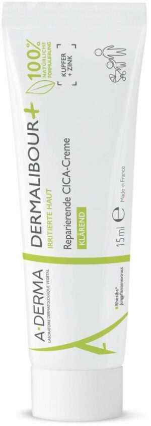 Aderma Dermalibour+ Cica Reparierende Creme 15 ml