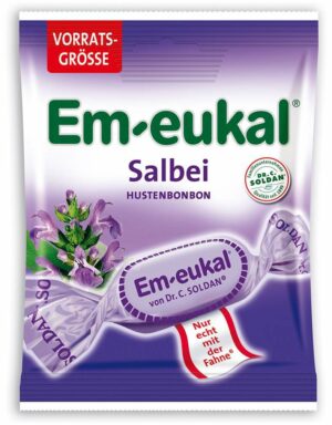 Em Eukal Bonbons Salbei Zuckerhaltig 150 G