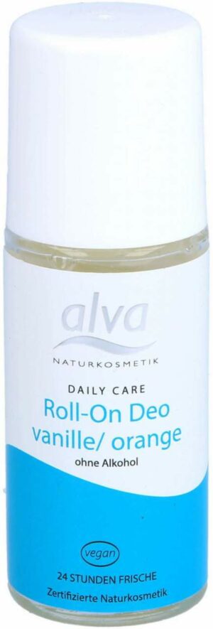 Alva Dailycare Roll-On Deo Vanille - Orange 50 ml