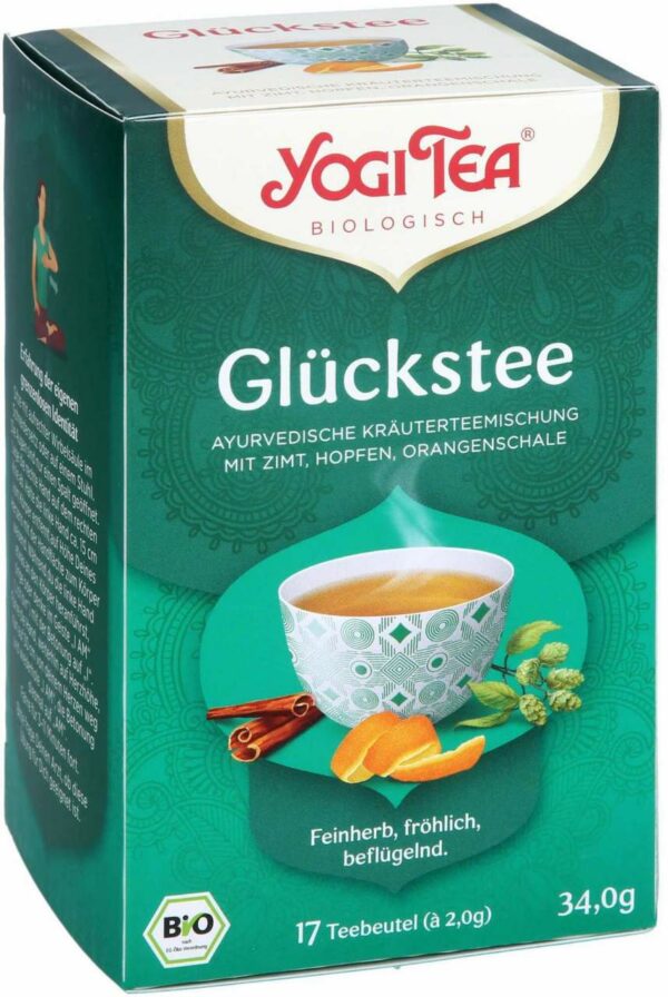 Yogi Tea Glückstee Bio 17 Filterbeutel