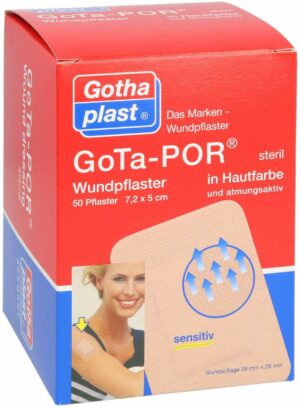 Gota-Por Wundpflaster 5x7
