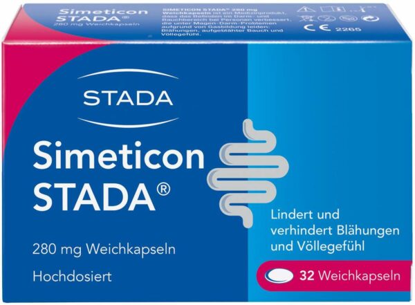 Simeticon Stada 280 mg 32 Weichkapseln