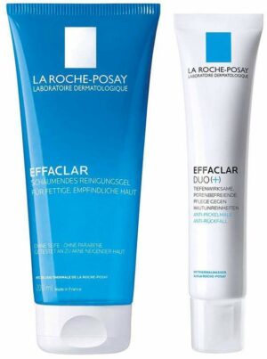 La Roche Posay Effaclar Schäumendes Reinigungsgel 200 ml + gratis Effaclar Duo (+) 15 ml