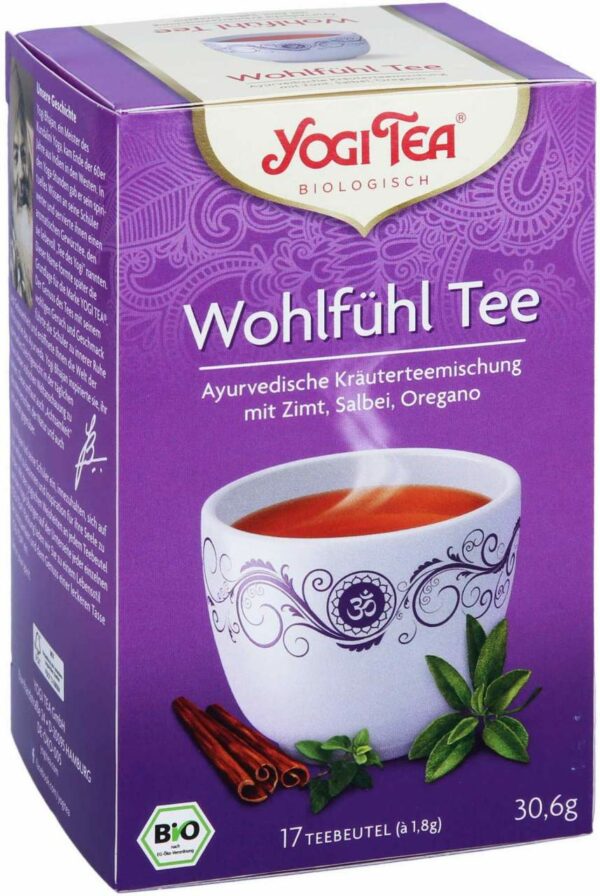 Yogi Tea Wohlfühl Bio Filterbeutel 17 Stk