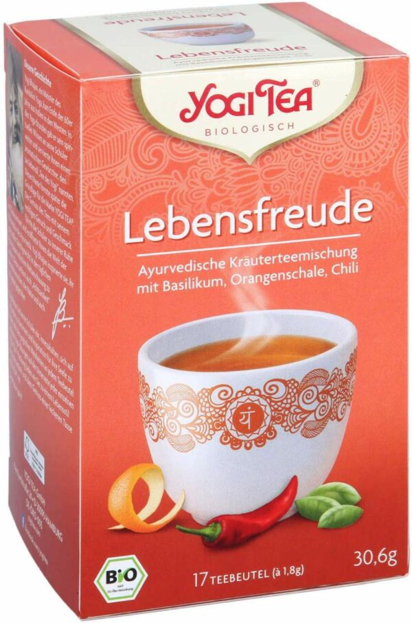 Yogi Tea Lebensfreude Bio Filterbeutel 17 Stk