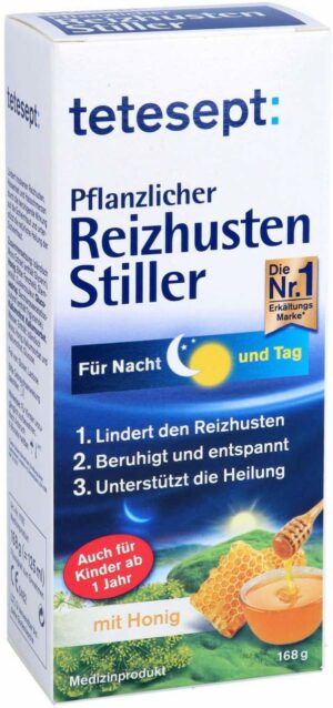 Tetesept Pflanzlicher Reizhusten Stiller Fle 125 ml