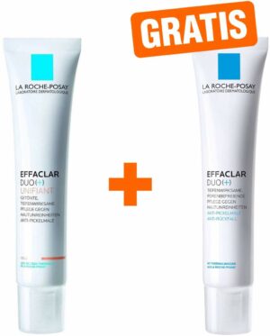 La Roche Posay Effaclar Duo+ Unifiant 40 ml Creme hell + gratis Effaclar Duo+ 15 ml