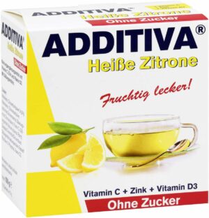 Additiva Heiße Zitrone Ohne Zucker 10 X 10 G Sachets