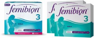 Femibion 3 Stillzeit 56 Tabletten und 56 Kapseln Kombipackung + gratis Femibion 3 2 x 7 Stück