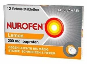 Nurofen 200 mg 12 Schmelztabletten Lemon