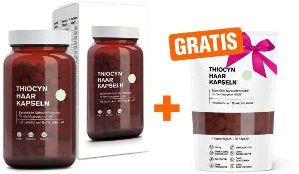 Thiocyn Haarkapseln 60 Stück + gratis 30 Stück