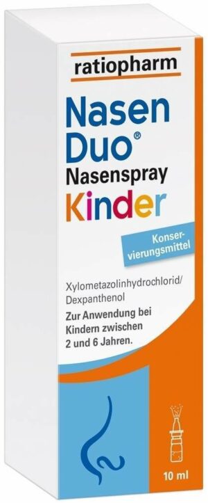 Nasenduo Nasenspray Kinder 10 ml