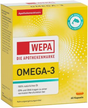 Wepa Omega-3 Kapseln 60 Stück