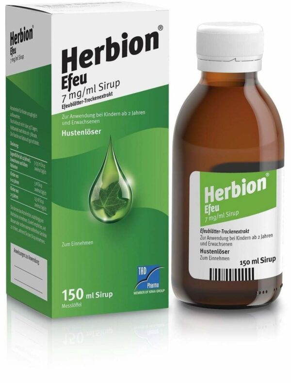 Herbion Efeu 7 Mg-Ml Sirup 150 ml