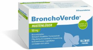 Bronchoverde Hustenlöser 50 mg 20 Brausetabletten