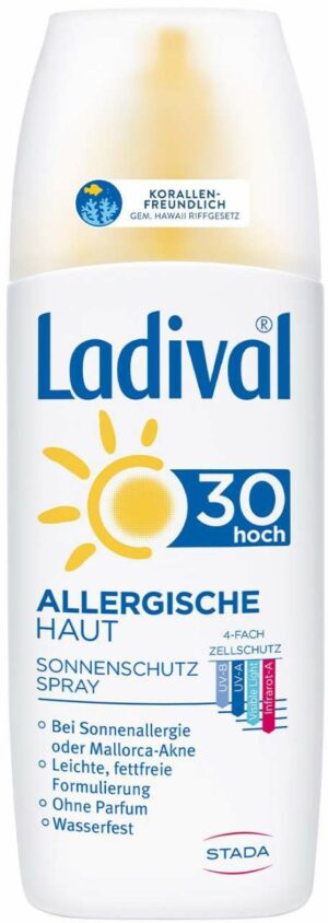 Ladival Allergische Haut LSF30 150 ml Spray