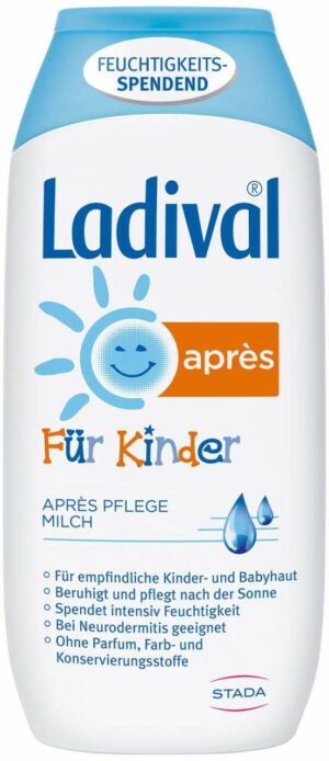 Ladival Apres Pflegemilch für Kinder 200 ml Lotion