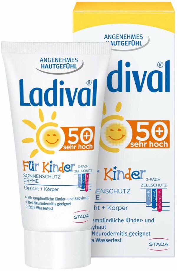 Ladival für Kinder LSF 50+ 50 ml Sonnenschutzcreme