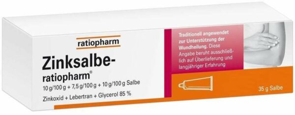 Zinksalbe ratiopharm 35 g