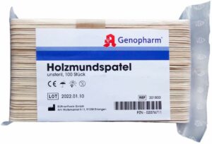 Holzmundspatel Genopharm