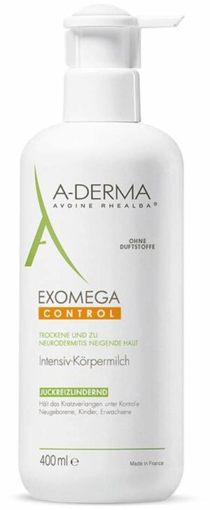 A-Derma Exomega Control Milch rückfettend 400 ml