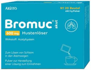 Bromuc Akut 600 mg Hustenlöser 20 Beutel