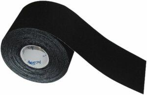 ACUTOP Kinesiologie Tape schwarz 5 cm x 5 m