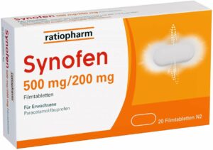 Synofen 500 mg - 200 mg 20 Filmtabletten