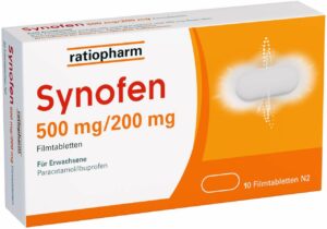 Synofen 500 mg - 200 mg 10 Filmtabletten