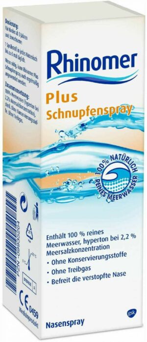 Rhinomer Plus 20 ml Schnupfenspray