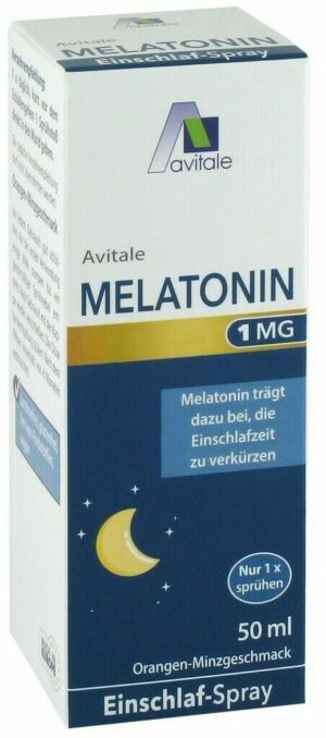 Melatonin 1 mg Einschlaf-Spray 50 ml