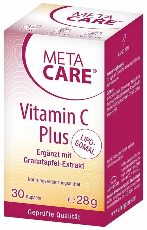Meta-Care Vitamin C Plus 30 Kapseln