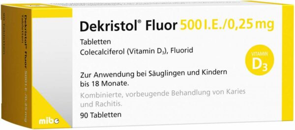 Dekristol Fluor 500 I.E. - 0