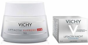 Vichy Liftactiv Supreme Tag LSF30 50 ml Creme + gratis Liftactiv Nacht mini Tiegel 15 ml
