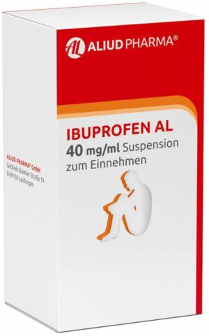 Ibuprofen AL 40 mg pro ml Suspension zum Einnehmen 100 ml