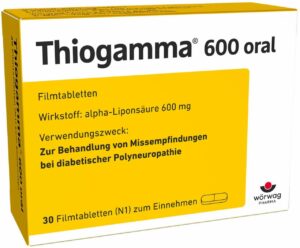 Thiogamma 600 Oral 30 Filmtabletten