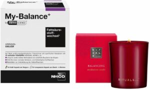 My-Balance+ by AminoScience 2 x 56 Kapseln + gratis Rituals Duftkerze