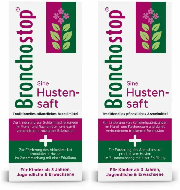 Bronchostop Sine Hustensaft 2 x 200 ml