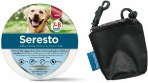 Seresto Halsband für große Hunde 1 Stück + gratis Hundesnackbeutel