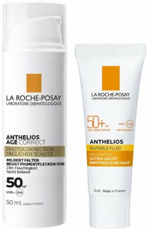 La Roche Posay Anthelios Age Correct LSF 50 50 ml + gratis Invisible Fluid UVMune 400 LSF 50+ 3 ml