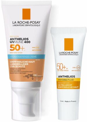 La Roche Posay Anthelios Hydratisierende Getönte BB Creme UVMune 400 LSF 50+ 50 ml + gratis 3 ml Fluid